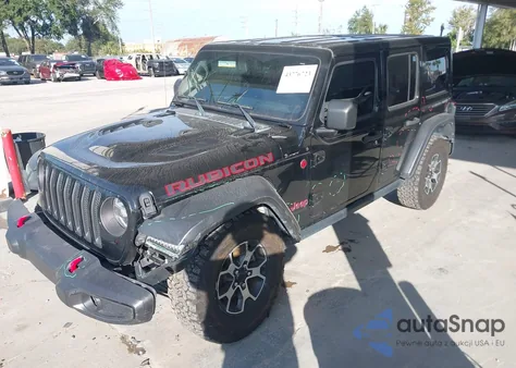 2021 Jeep Wrangler Unlimited Rubicon 4X4 from USA, damaged, VIN 1C4HJXFG1MW695248